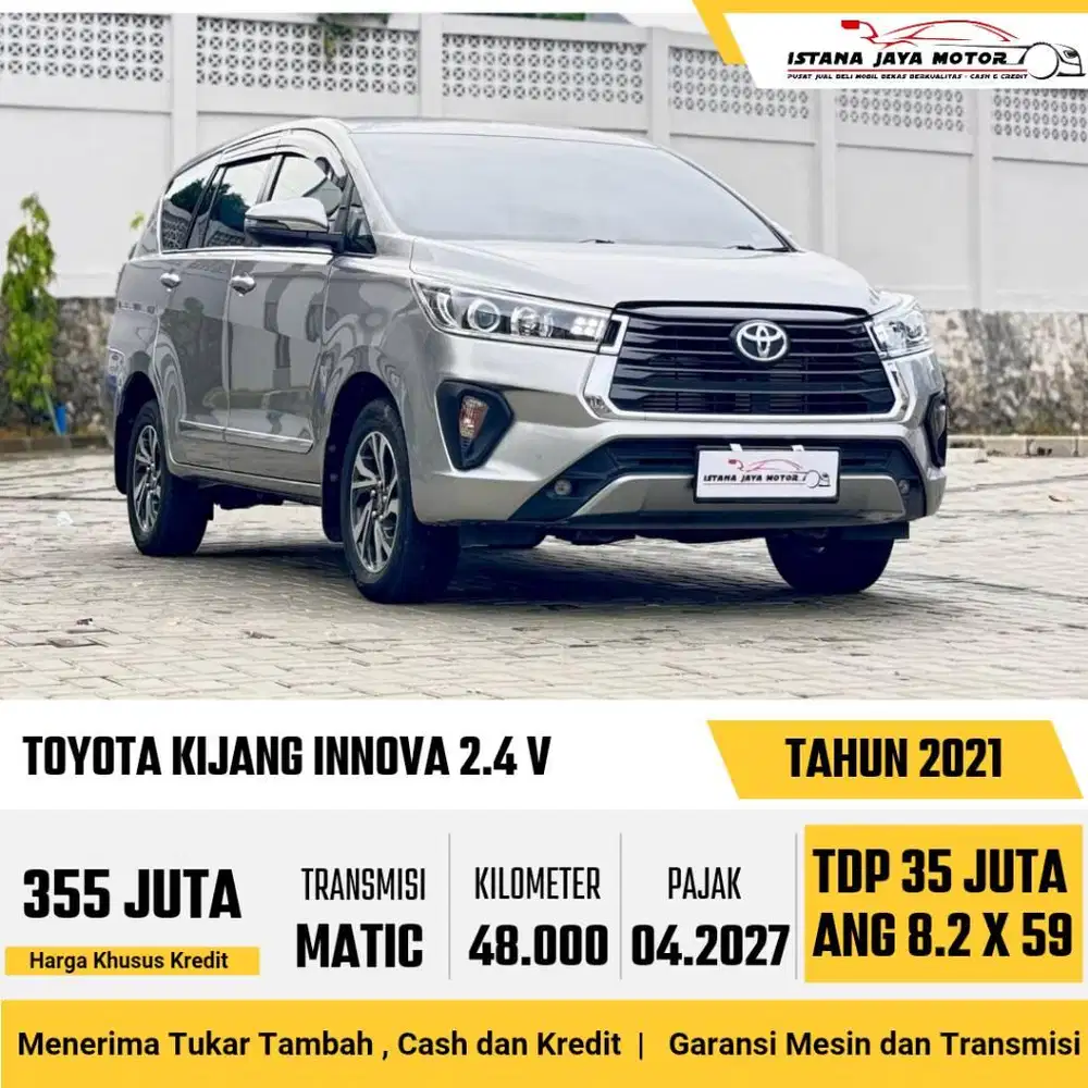 [FREE BARCODE] Toyota Kijang Innova 2.4 V Automatic 2021