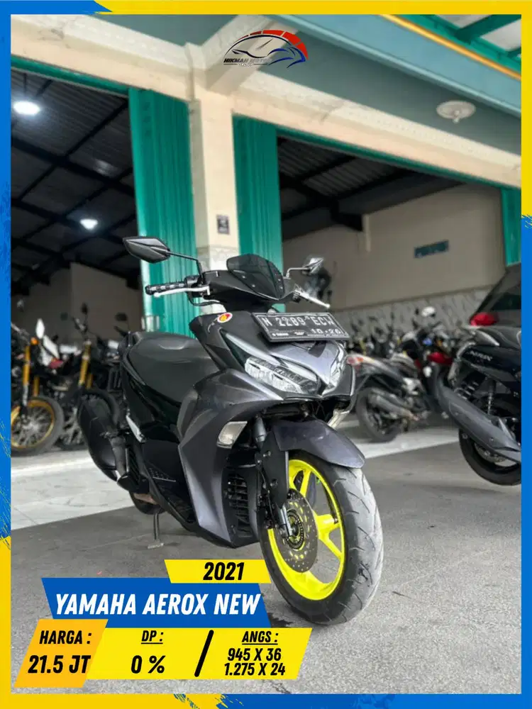 YAMAHA AEROX NEW 2021 NEGO TIPIS BOLOH HIKMAH MOTOR KEPUH MALANG