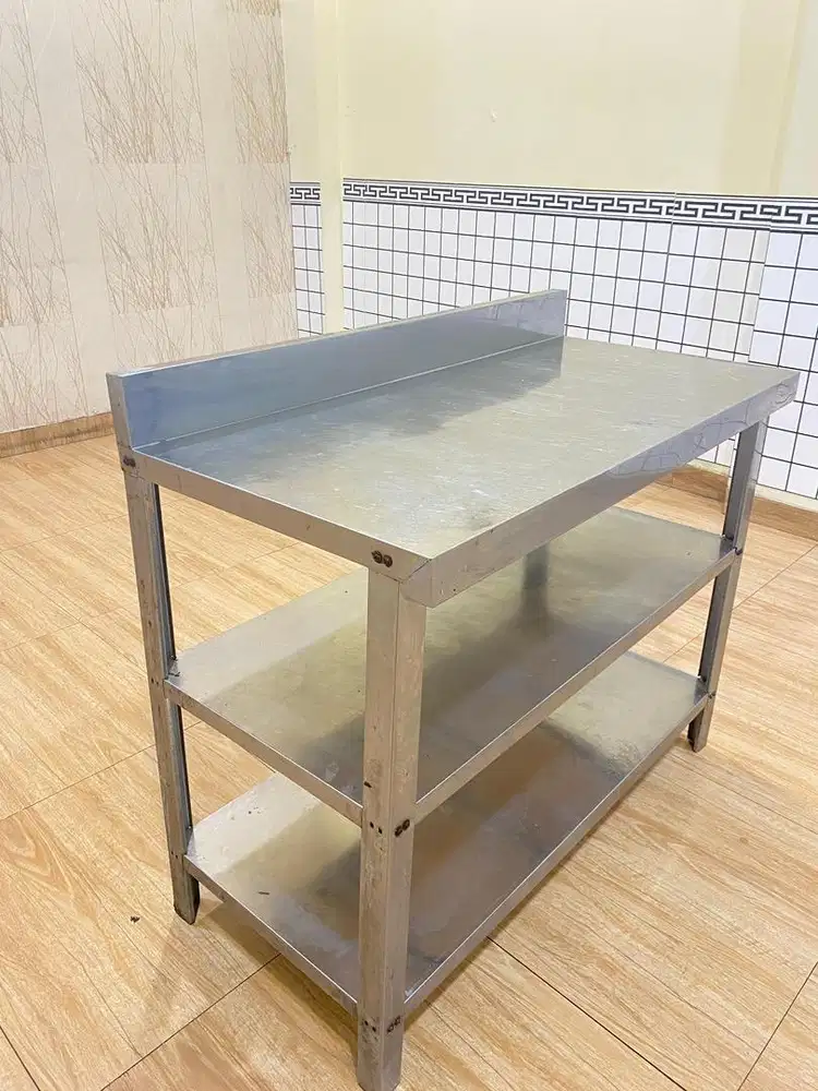 MEJA STAINLESS DIJUAL CEPAT