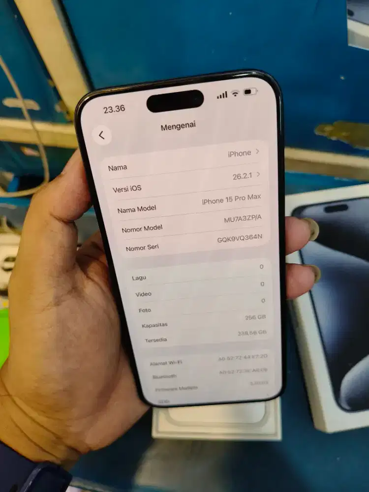 iPhone 15 pro max 256 all operator