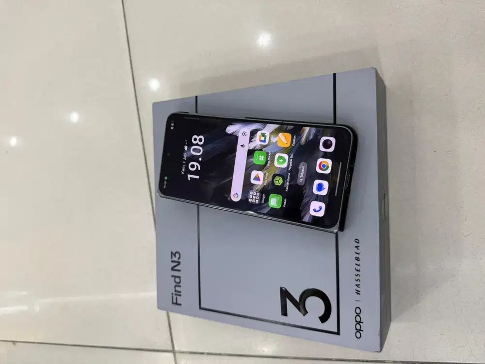 Oppo fold N3 12/512 fulset mines layar dalem garis bawah garis