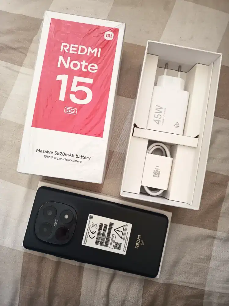 XIAOMI NOTE 15 5G 8/256 LIKE A NEW