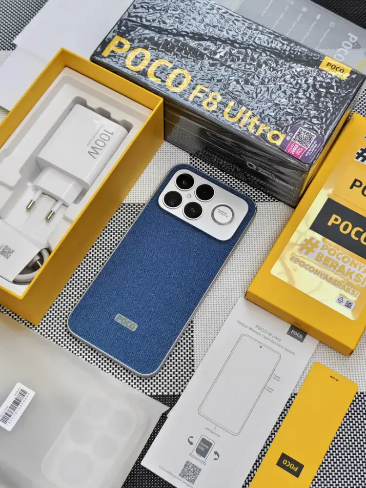 Xiaomi Poco F8 Ultra 5G 16/512 GbLikenew 99% Garansi Feb 28 bs TT/BT
