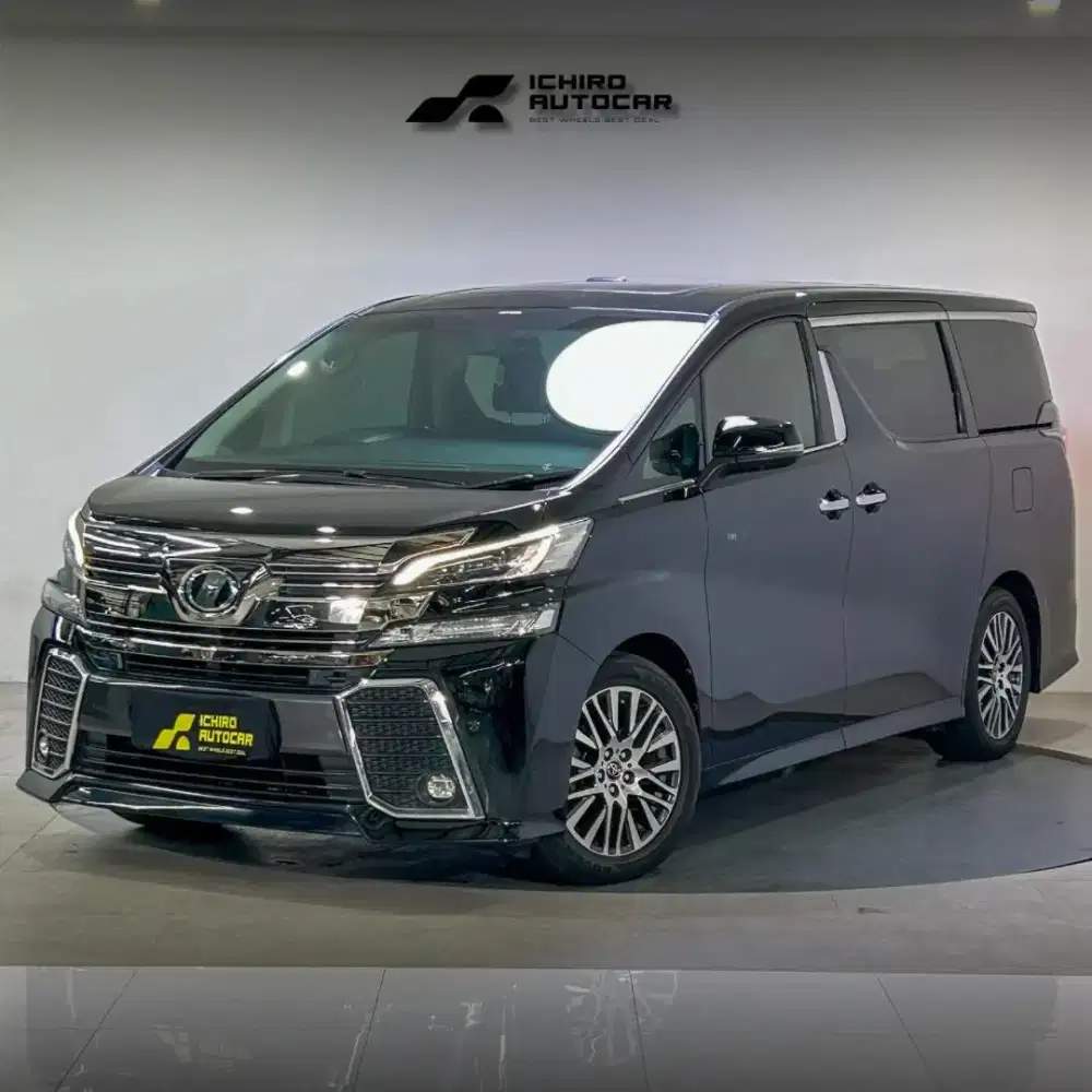 TOYOTA VELLFIRE ZG PREMIUM SOUND 2.5 BENSIN AT 2016