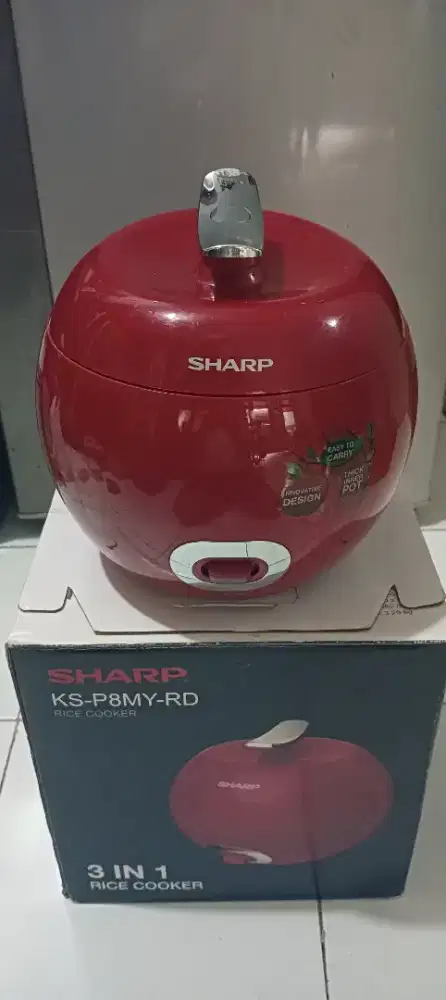 Rice Cooker model Apel kapasitas 0,8L