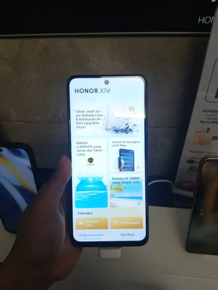 HONOR X7D CASHBACK 200RIBU 512GB