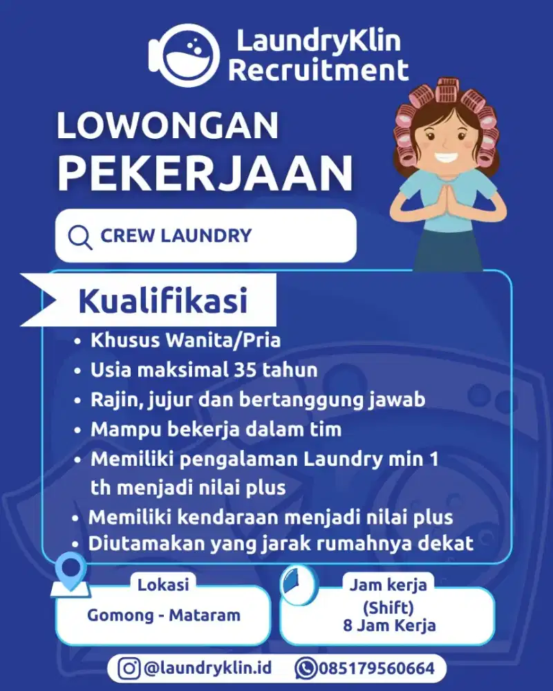 LOKER CREW LK GOMONG - MATARAM