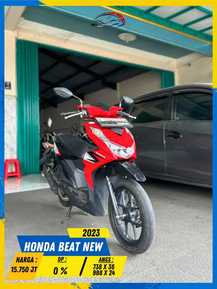 HONDA BEAT NEW 2023 NEGO SAMPE DEAL MASZEHH HIKMAH MOTOR KEPUH MALANG