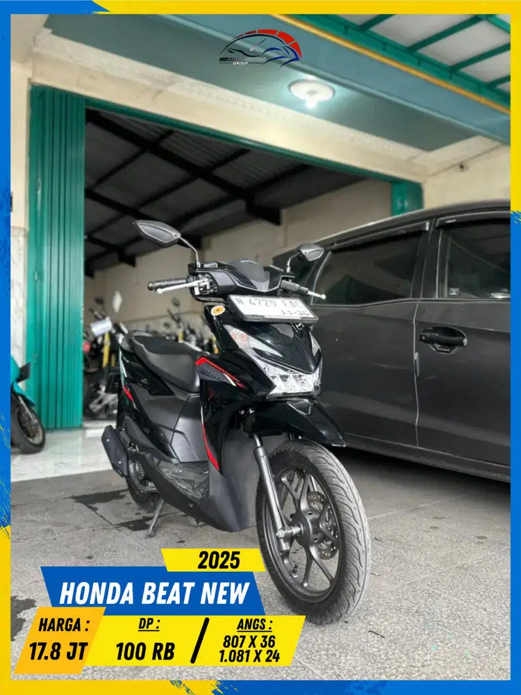 HONDA BEAT NEW 2025 MONGGO NEGO MASZEHH HIKMAH MOTOR KEPUH MALANG