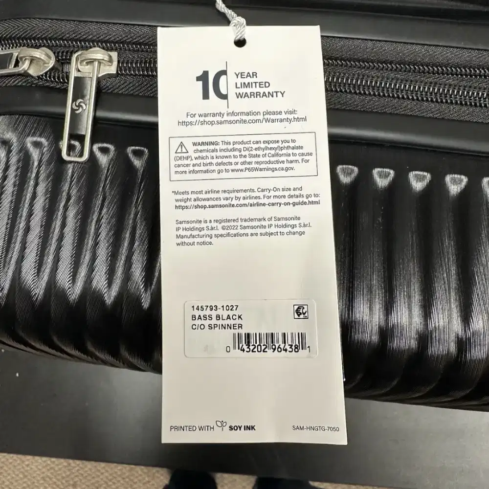 Koper Samsonite Alliance SE Carry on Hardside cabin 21 
New