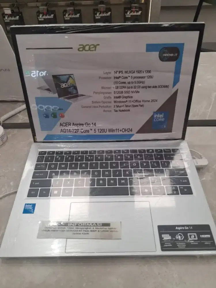 Promo cicilan laptop Acer Bunga 0% Gratis 2x angsuran