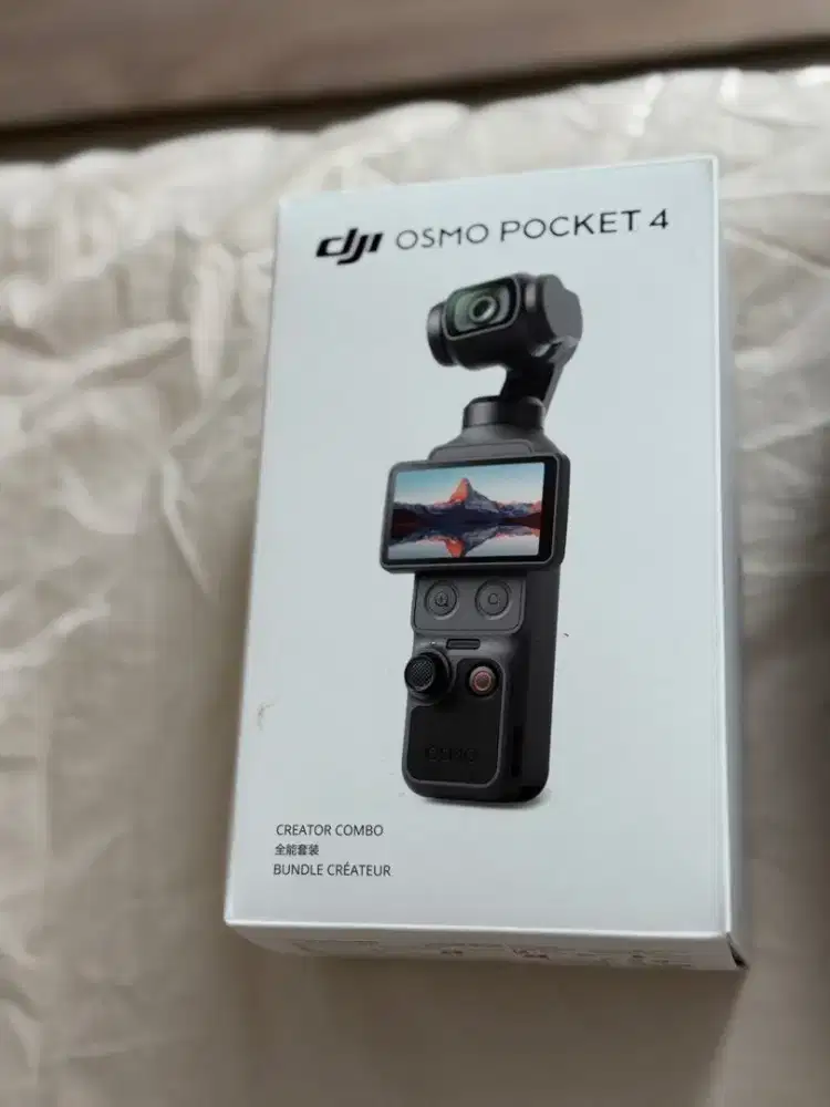 DJI osmo pocket 4 ( BNIB harga bekas )