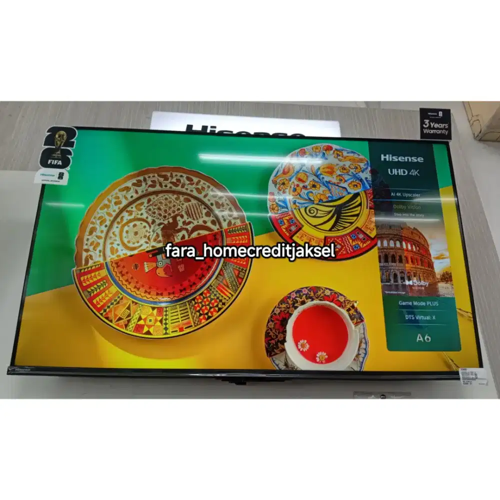 Hisense 4k Vidaa TV 43