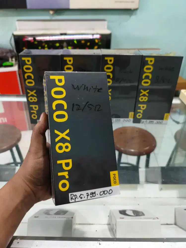 POCO X8 PRO 5G 12/512 NEW SEGEL PROMO TERMURAH