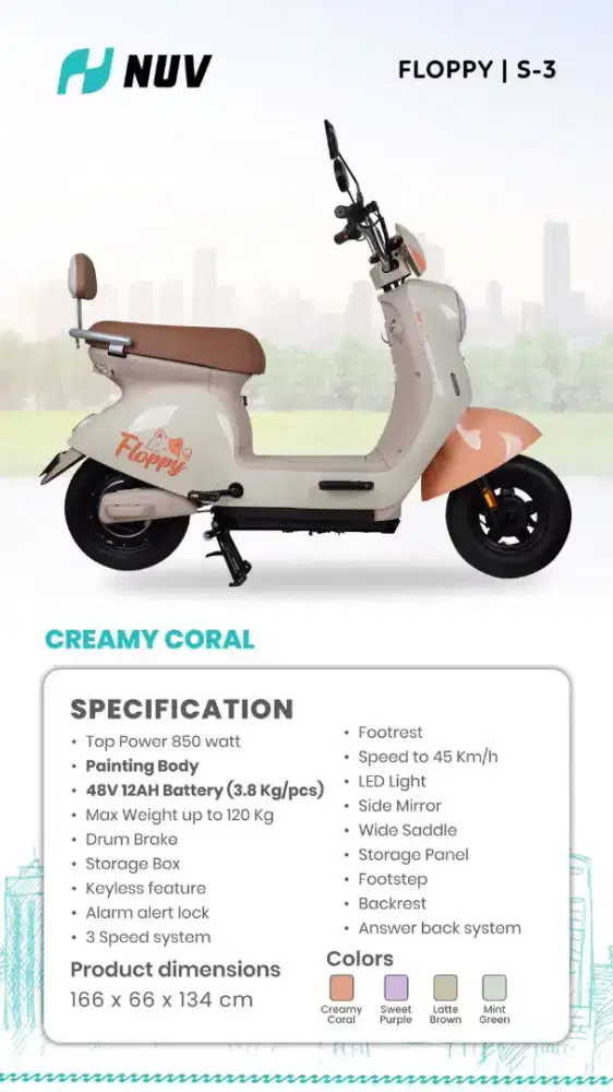 Sepeda listrik NUF