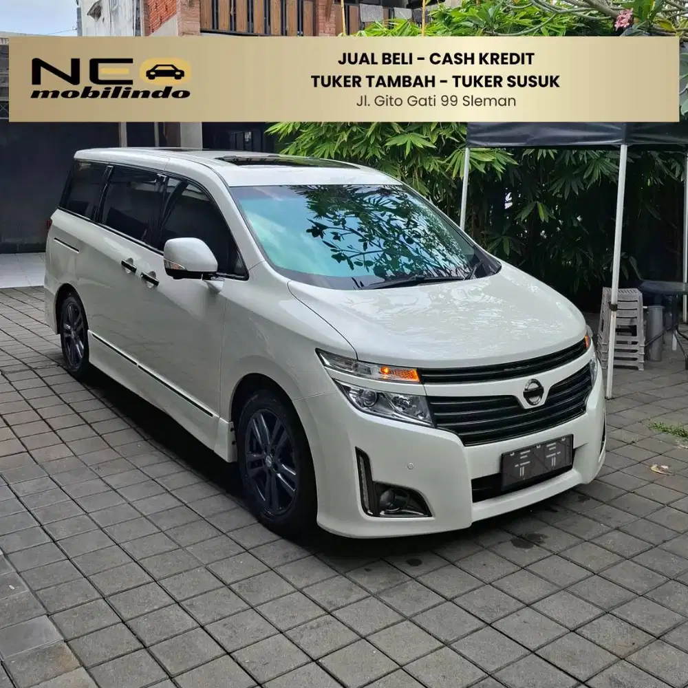 NISSAN ELGRAND V6 3.5 HWS 2013 PUTIH