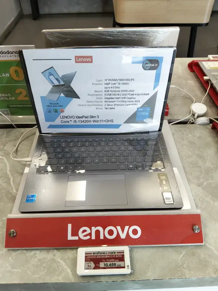 Laptop lenovo bisa kredit promo bunga bisa 0%