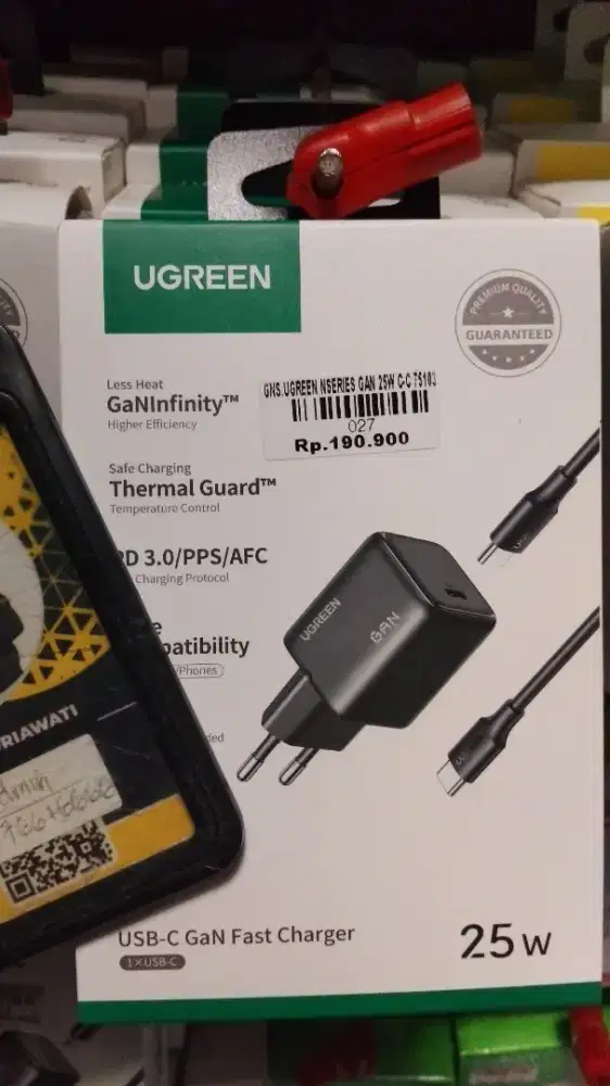 UGREEN NSERIES GAN 25W C-C 75103 | ATLANTIS DAHSYAT