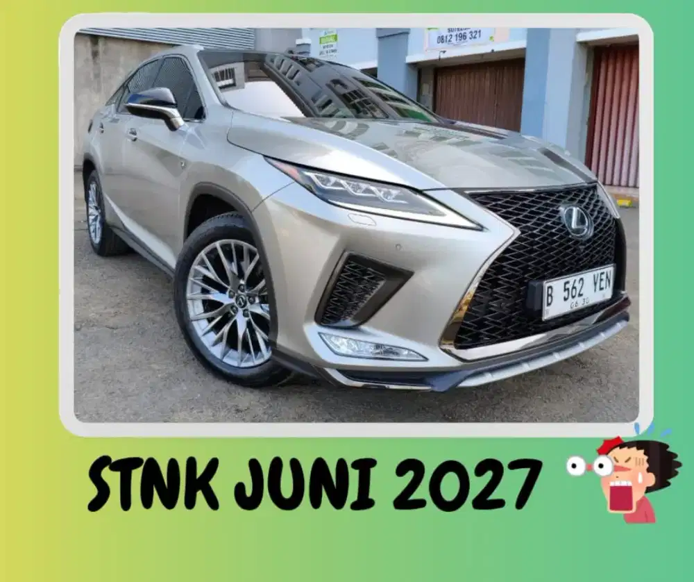 JUN27 LEXUS RX300 F Sport AT 20 Lexus 2.0 RX 300 Matic 2020