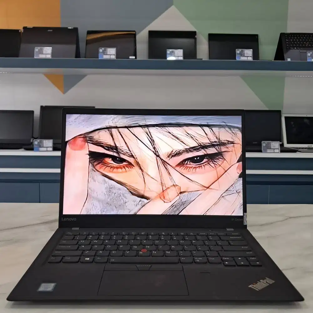 Laptop Lenovo Core i7 Gen 6 RAM 16GB SSD 256GB Fast Boot Siap Pakai