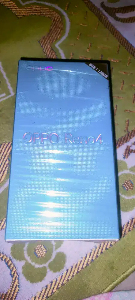 Jual hp Reno 4 fullset ory ram 8/128gb