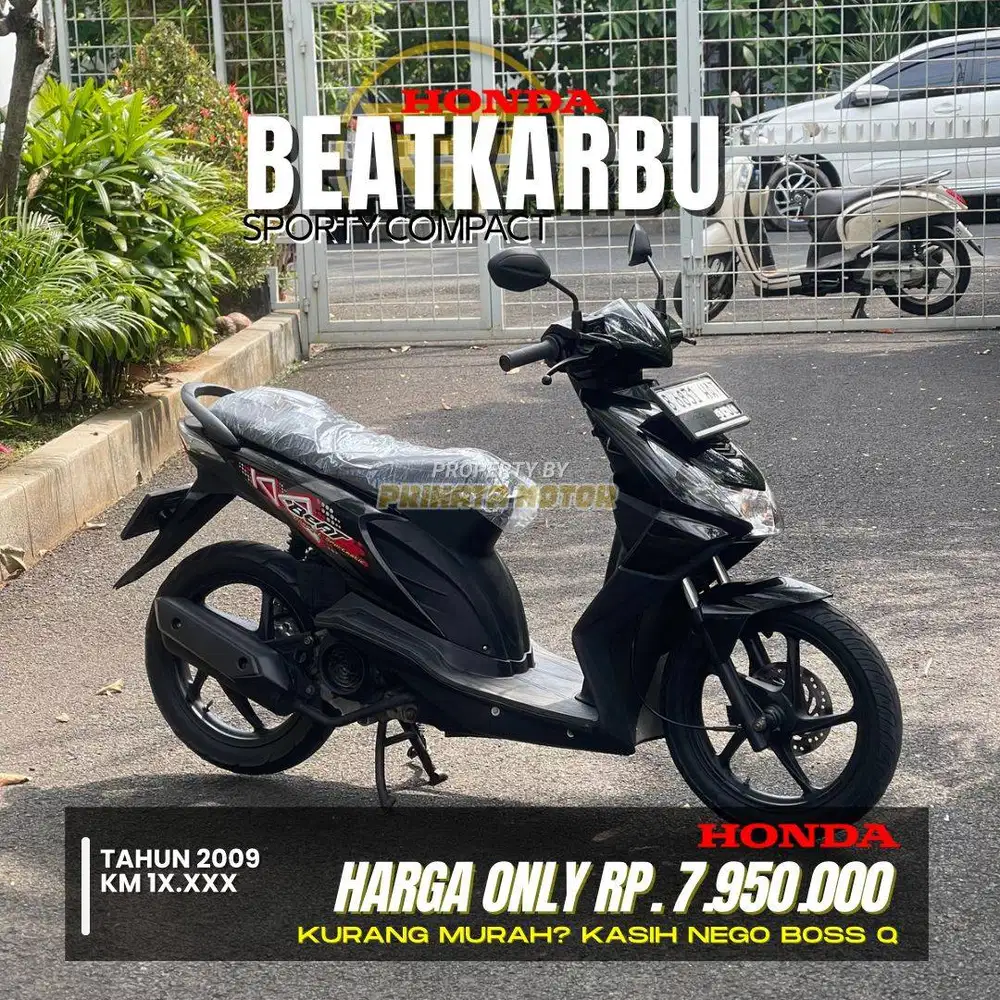 HONDA BEAT KARBU 2009