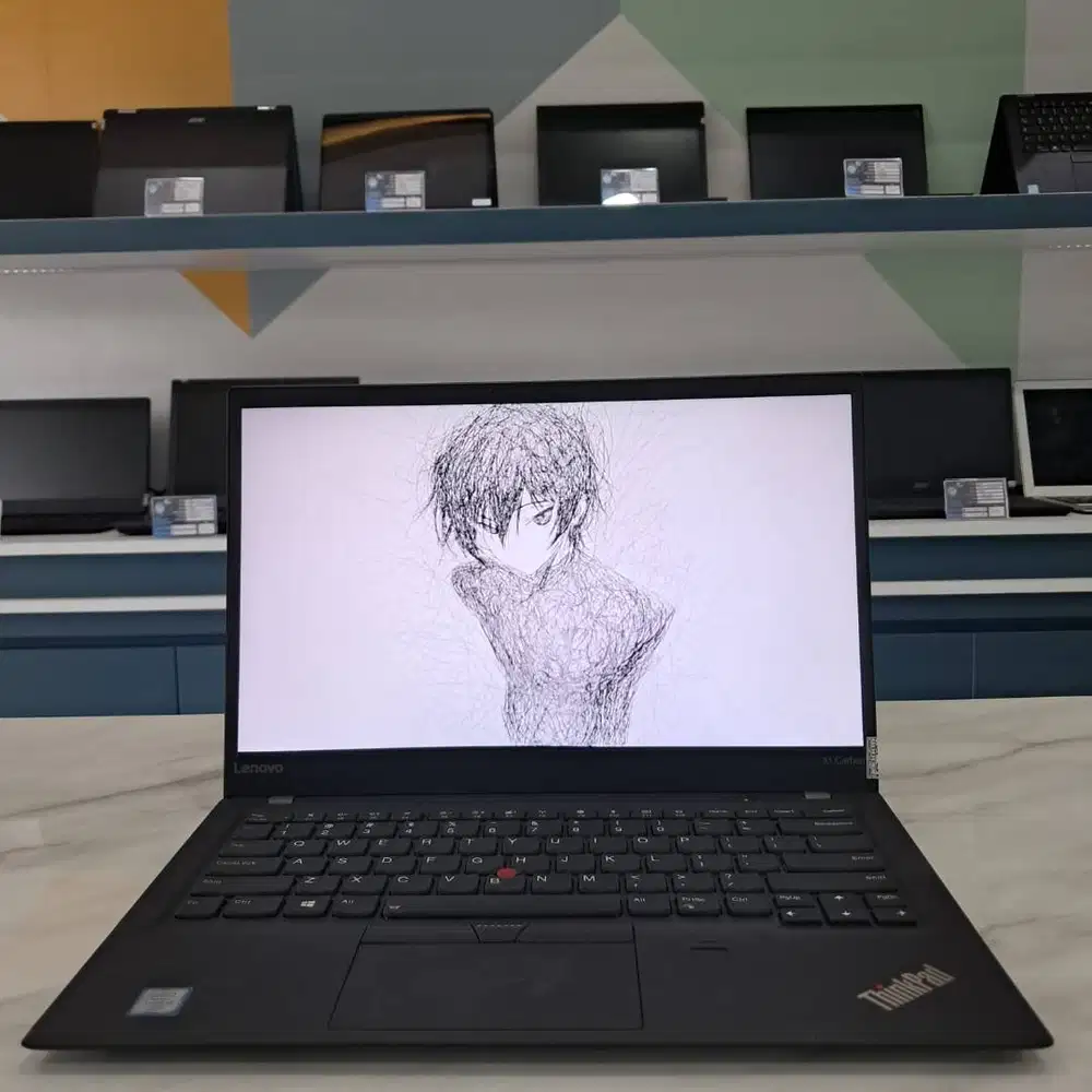 Laptop Lenovo i7 Gen 6 SSD 256GB RAM 16GB Mulus dan Responsif
