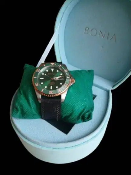 JAM BONIA AUTOMATIC SPECIAL MARKET DENGAN BOX