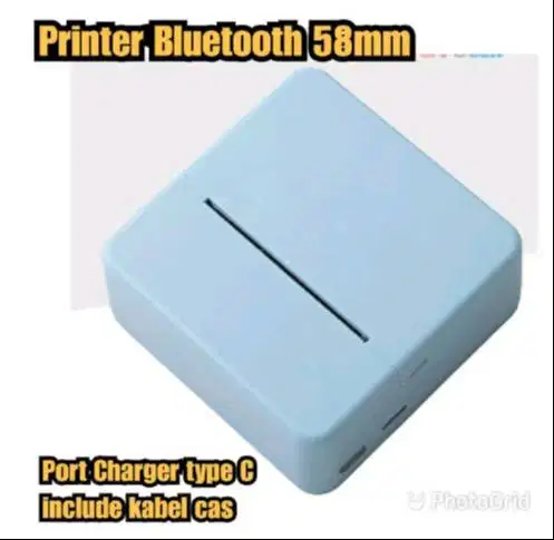 Printer bluetooth mini 58mm Printer bluetooth thermal 58mm tanpa tinta
