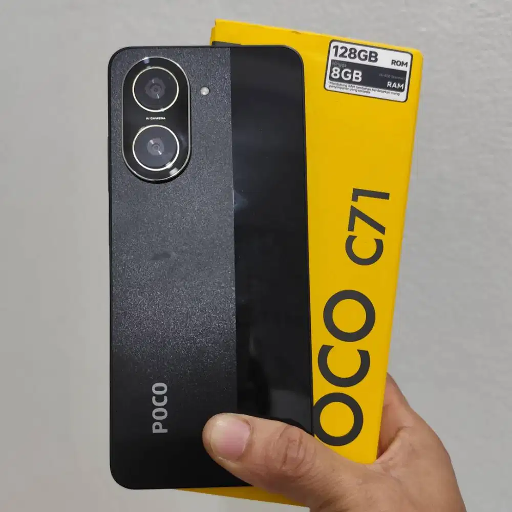 POCO C71 Murah Fullset RAM 4/128