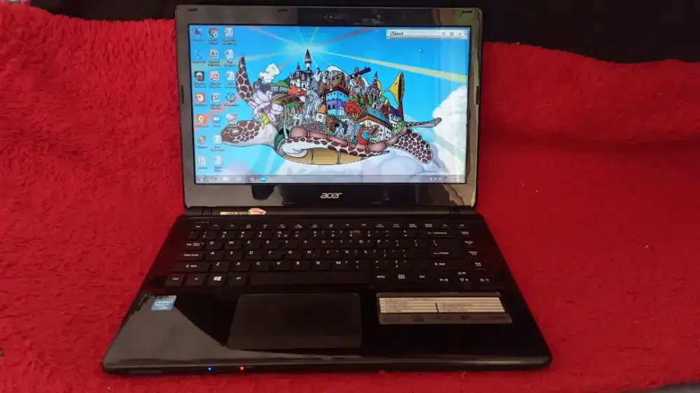 Laptop Acer ram 4gb anti lemot