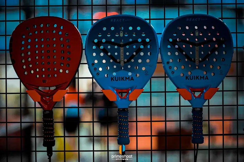 Raket Padel Kuikma React Soft Original Decathlon Like New Murah
