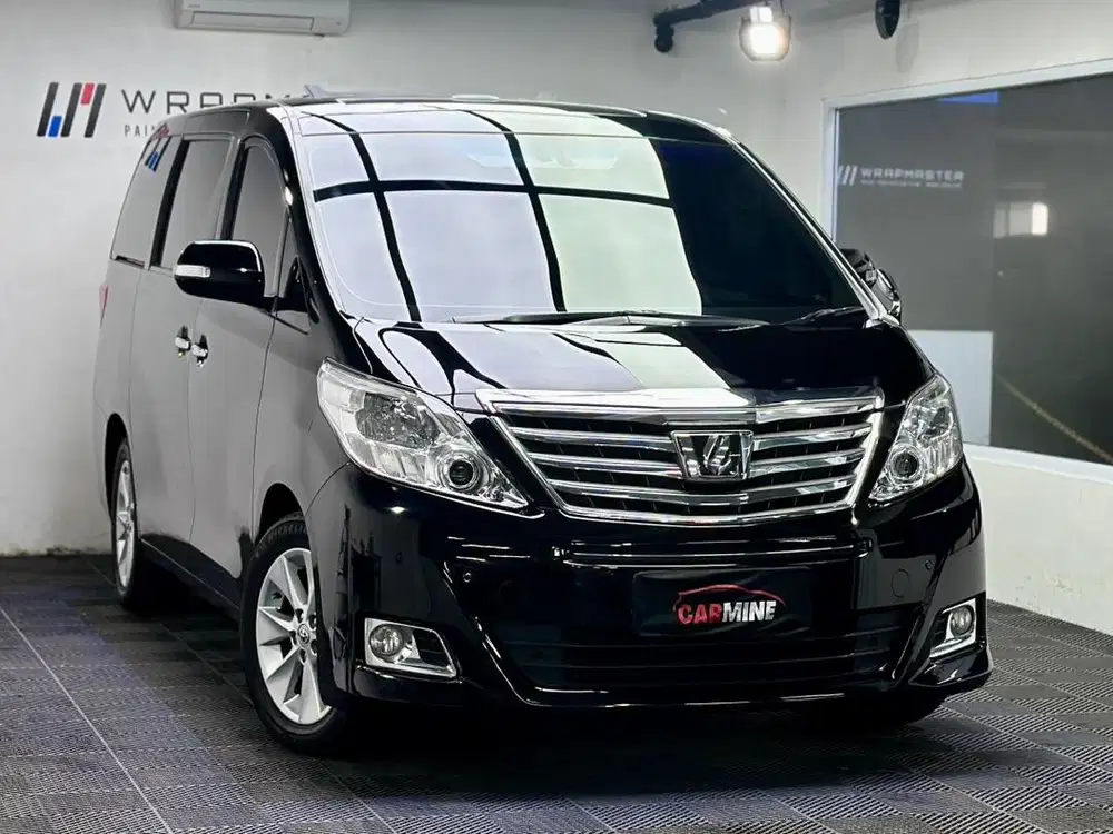 Toyota Alphard 2.4 G CBU AT 2014 Hitam 2015