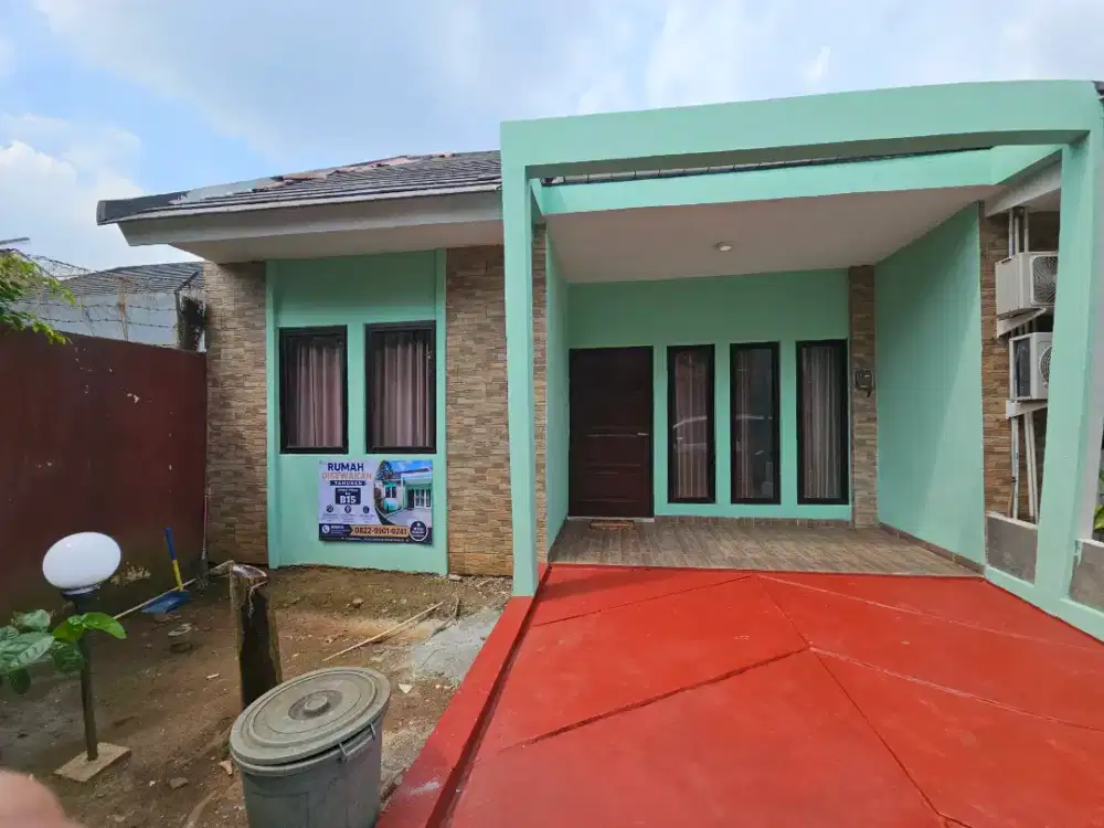 Disewakan rumah di Bonjour Village Jatiasih bebas banjir, baru renov