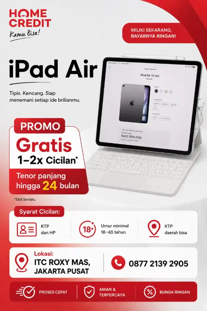 Cicilan iPad air