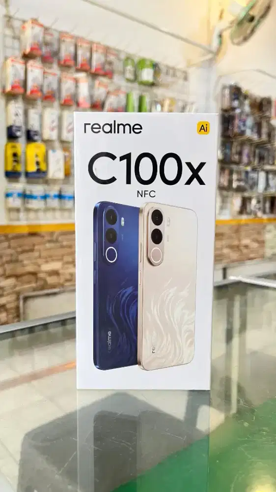 Realme C100x 6/128 promo+bonus cash & kredit Garansi Resmi