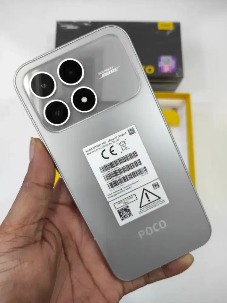 Xiaomi Poco F8 pro 
Garansi Resmi
Mulus 99%
Ram 12/512
Fulset original