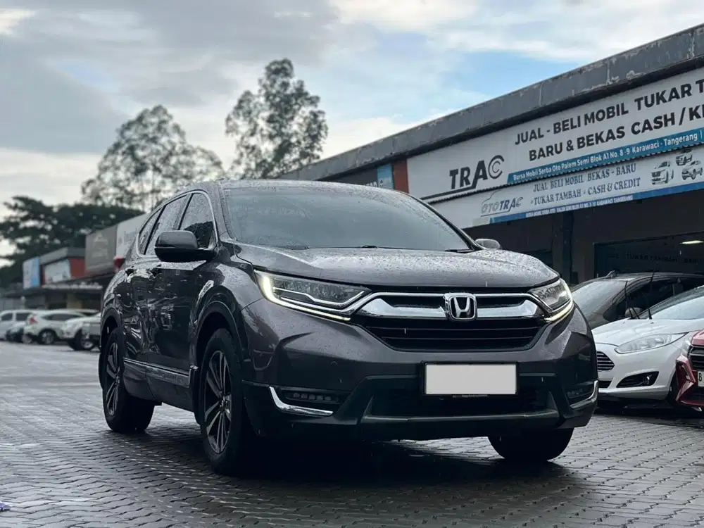 HARGA TERMURAH!! HONDA CRV 1.5 TURBO PRESTIGE MATIC 2019 ABU-ABU