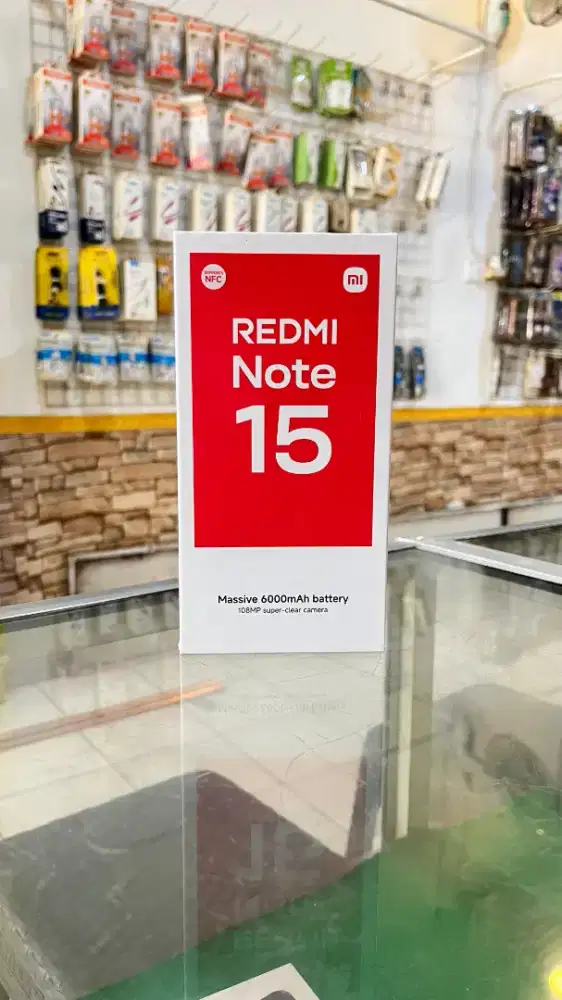 Redmi note 15 8)128 promo+bonus cash & kredit Garansi Resmi