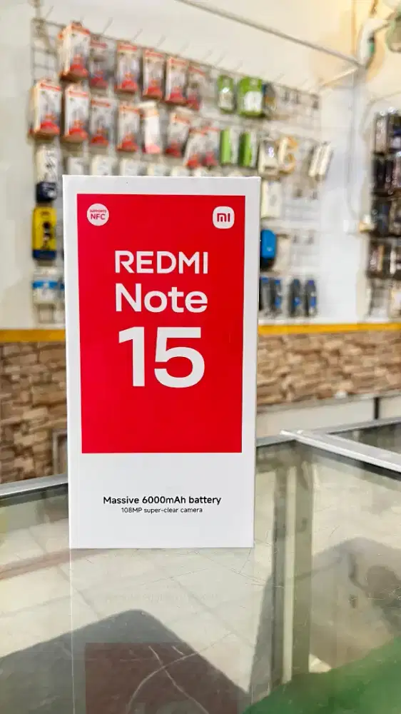 Redmi note 15 8/256 promo+bonus cash & kredit Garansi Resmi