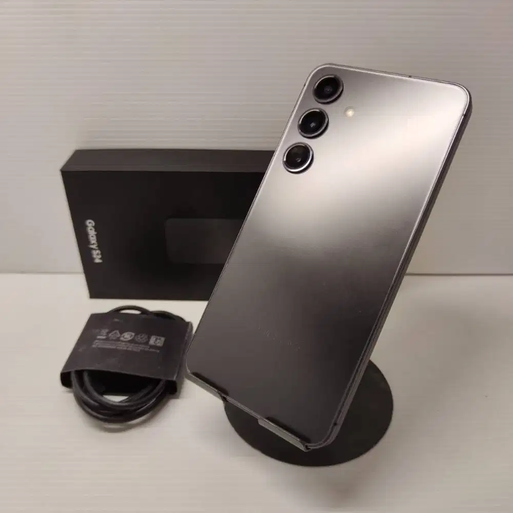 RARE 512GB  SAMSUNG GALAXY S24 5G 8/512 ONYX BLACK FULLSET  EX SEIN NO
