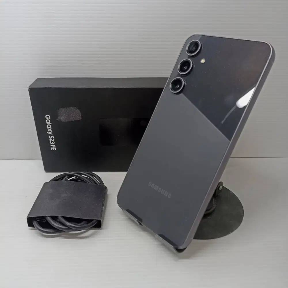 TERMURAH HOT SALE!  SAMSUNG GALAXY S23 FE 5G 8/128 GRAPHITE EX SEIN NO