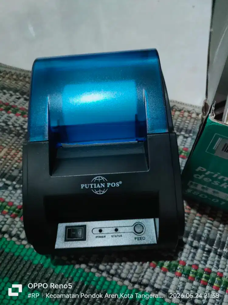 Cetak struk gratis 1roll kertas