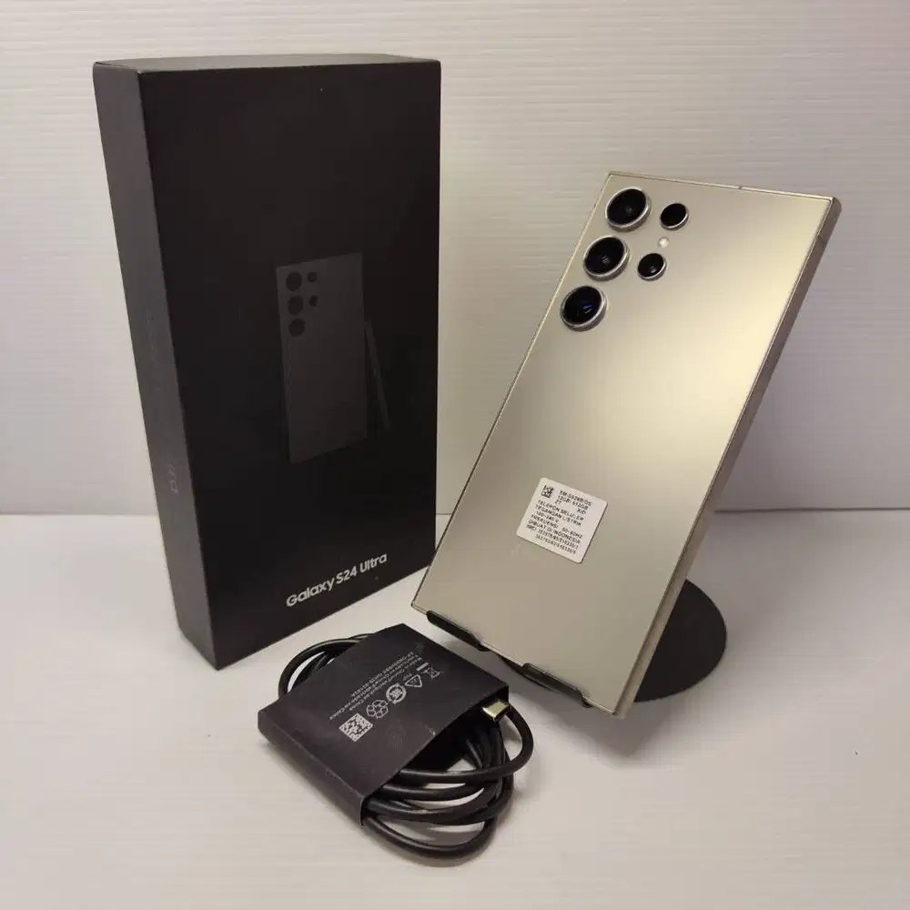 NO MINUS! SAMSUNG GALAXY S24 ULTRA 5G  12/512 Titanium Gray EX SEIN LE