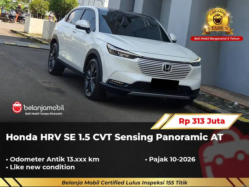 [ LOW KM 13RB ] Honda HRV HR-V HR V SE 1.5 Sensing Panoramic 2023/2024
