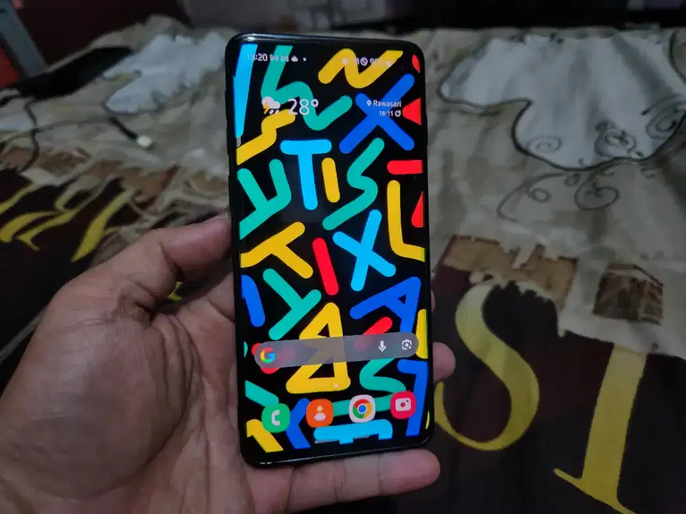 Hp Flagship Samsung Galaxy S10 Kondisi Muluuuusss