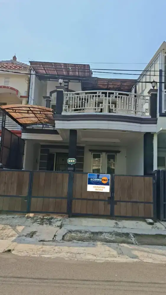 Rumah murah harapan indah 2 bekasi depan tingkat strategis