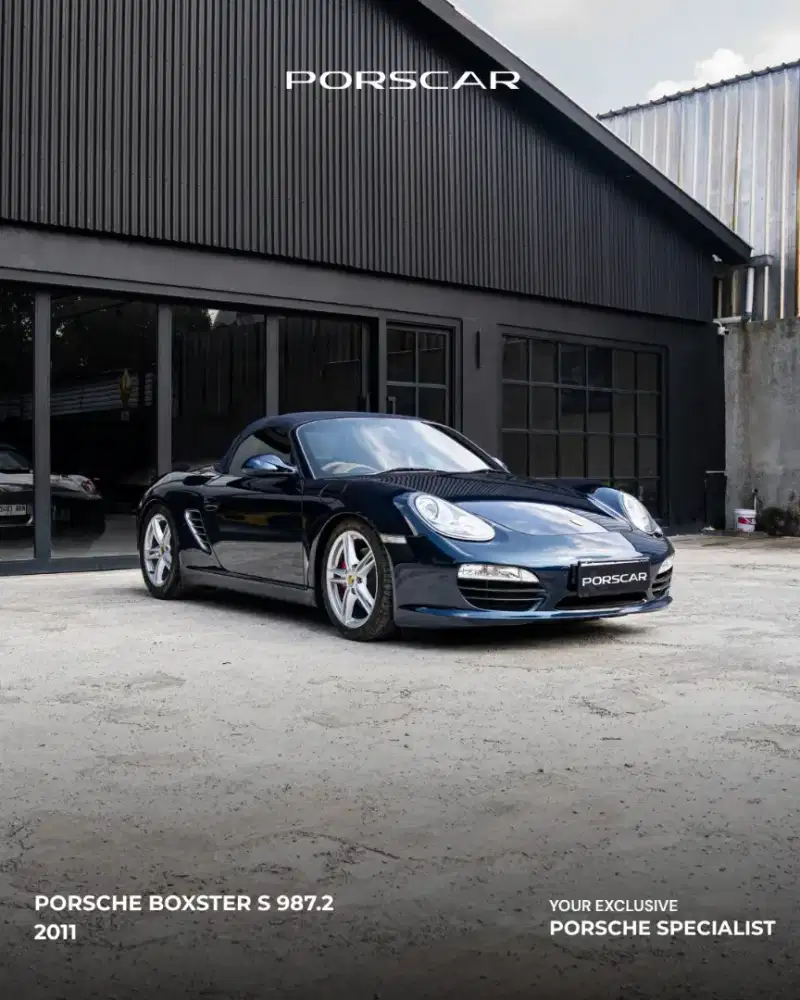 PORSCHE BOXSTER S 987.2 RARE OPTION 3.4L