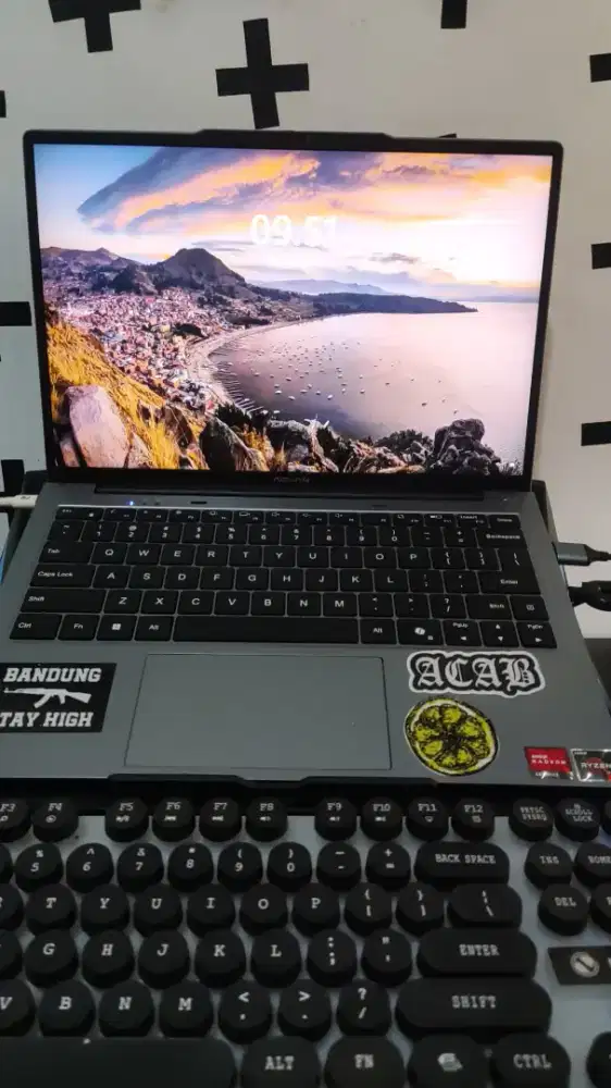 Laptop Advan workmate ryzen 5