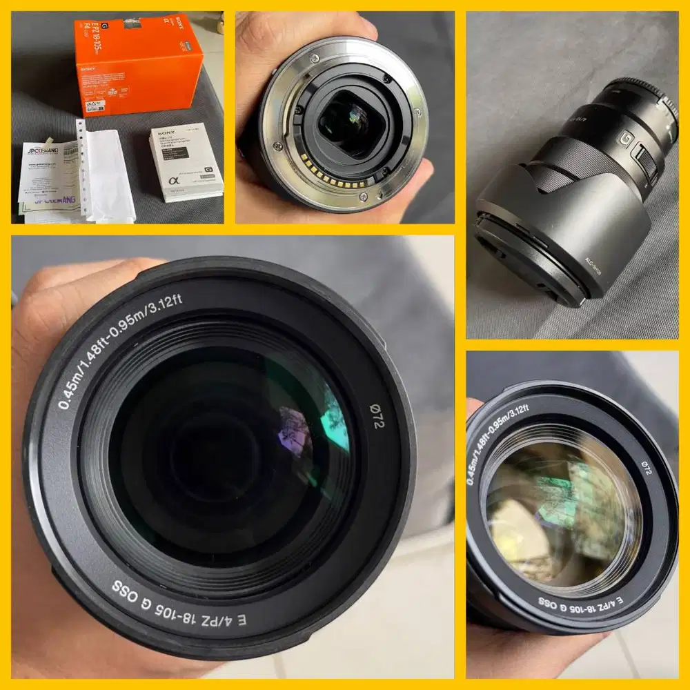 Lensa Sony EPZ 18-105 F4 (second)